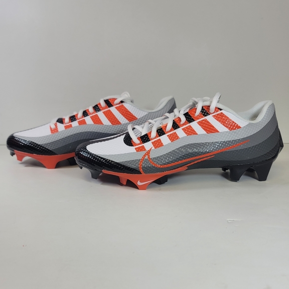 Nike Vapor Edge Speed 360 TB Football Cleats Mens Size Orange Black DV0780-001 - Picture 2 of 9